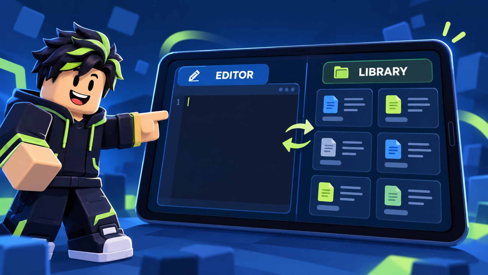 Script Editor, Script Hub and Settings