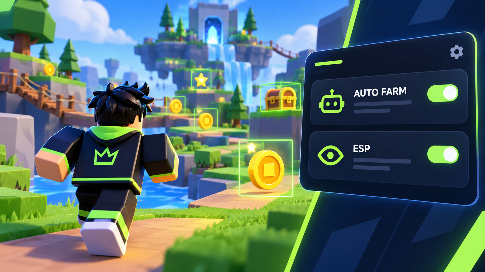 Roblox Scripts: Auto Farm, ESP and Game Menus